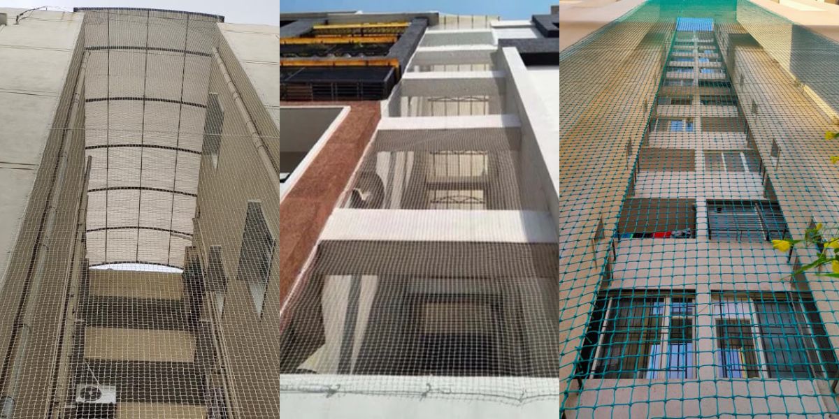Duct Area Covering Safety Nets in Coimbatore